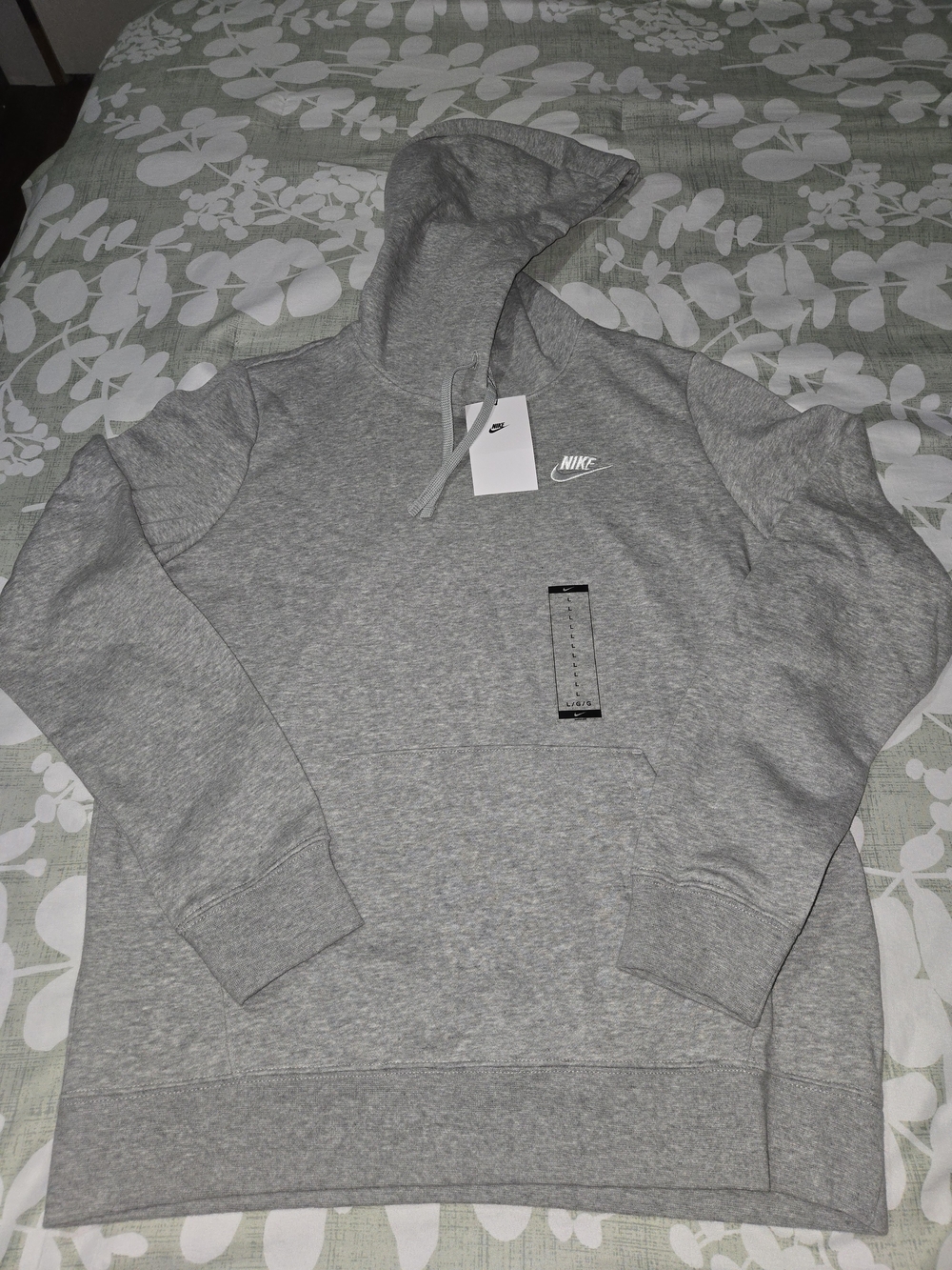 Nike Women's Grey Pullover Hoodie
